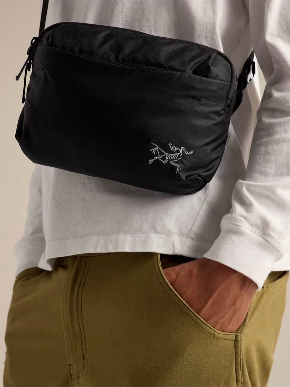 Arc’teryx Heliad Crossbody Bag Black Travel Backpacking